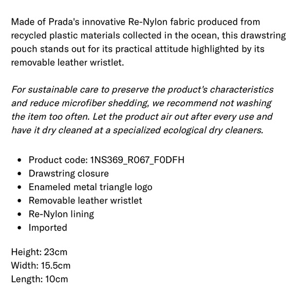Prada Re-Nylon pouch - Picture 12 of 12